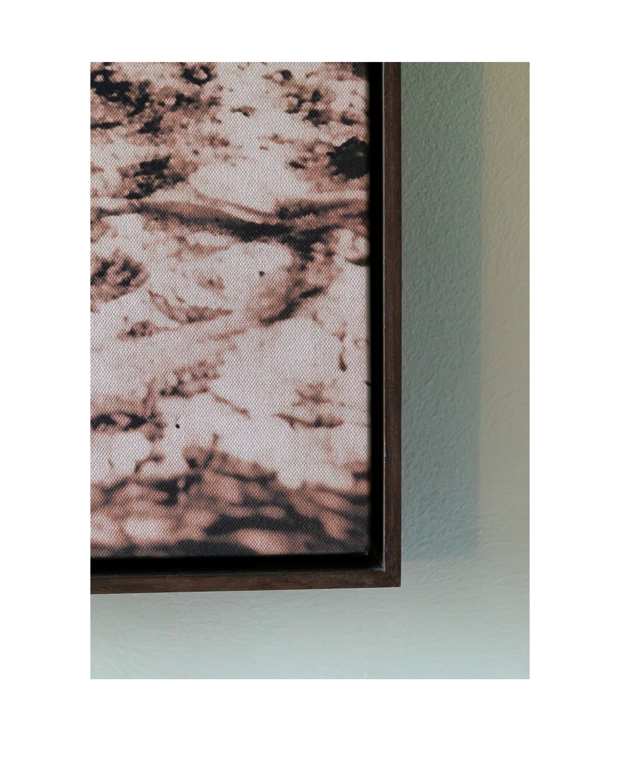 Copper Desert Stallion – Framed Canvas (89 × 124 cm)