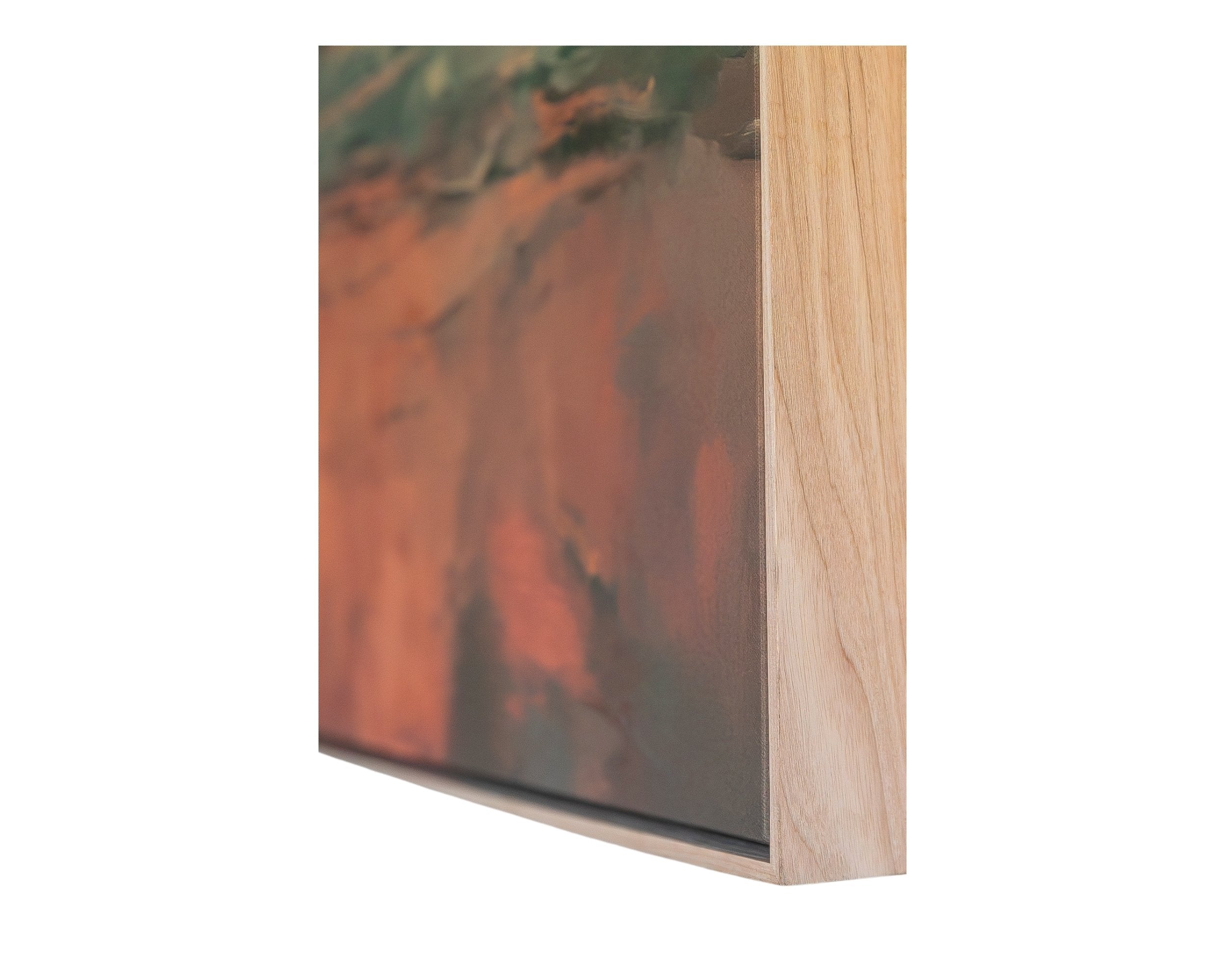 Table Mountain Inspired – Framed Canvas (89 × 124 cm)