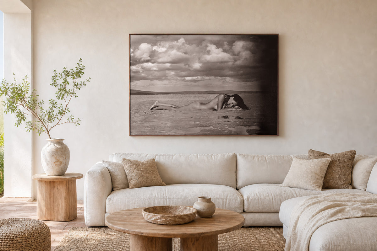 Calm Before the Storm – A0 Framed Canvas