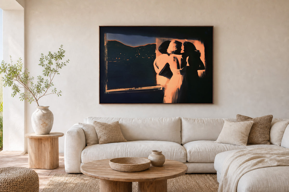 Hold the Beloved City – A0 Framed Canvas