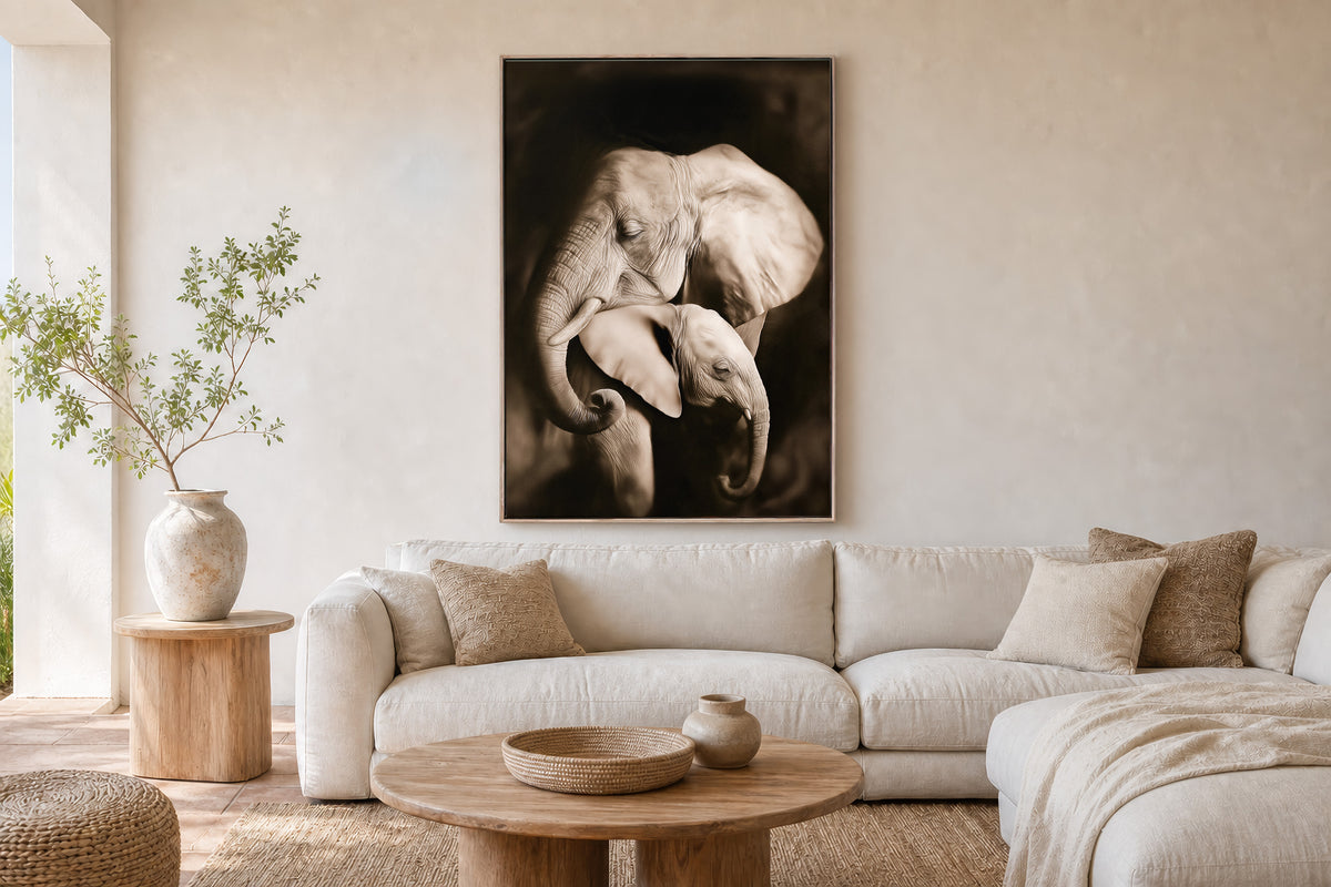 The Memory Between Us – A0 Framed Canvas