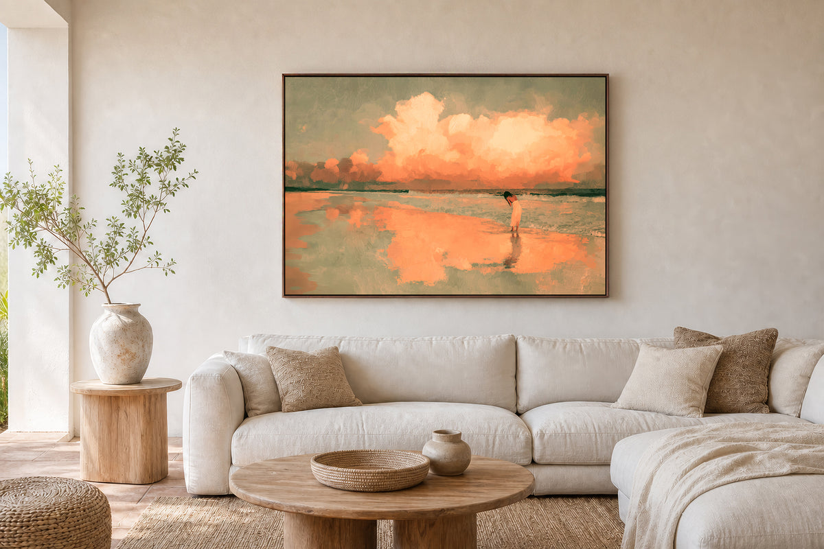 A Saltwater Prayer – A0 Framed Canvas