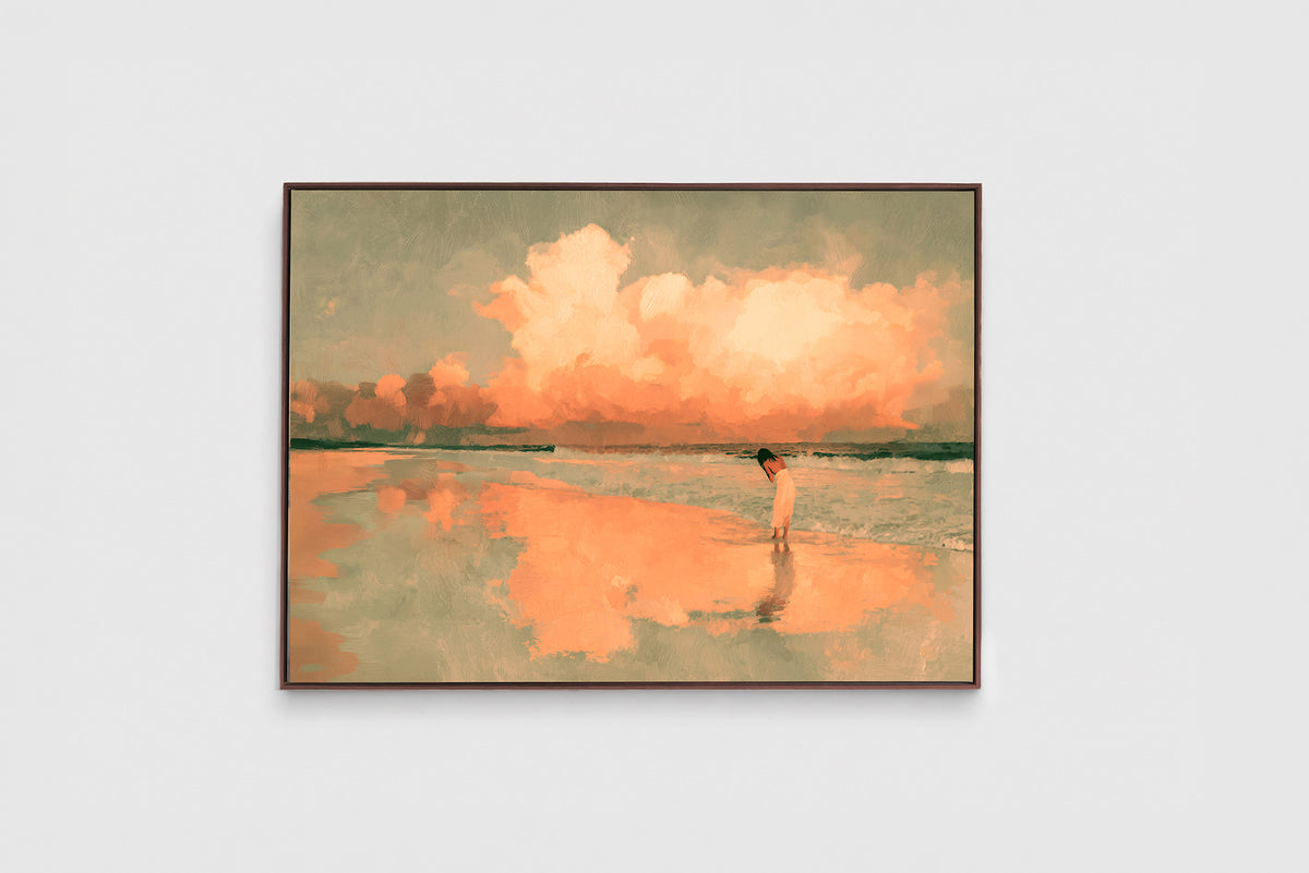 A Saltwater Prayer – A0 Framed Canvas