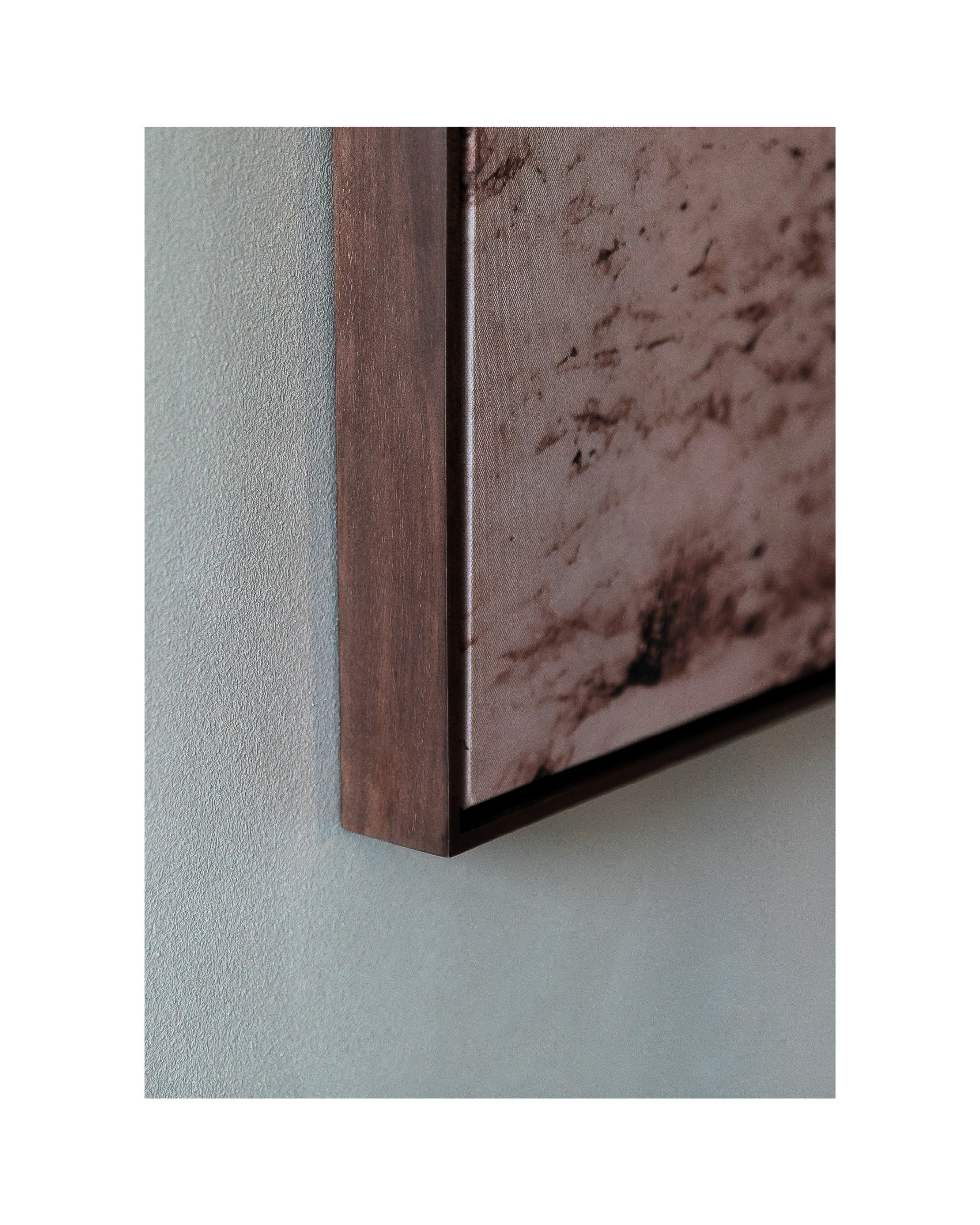 Copper Desert Stallion – Framed Canvas (89 × 124 cm)