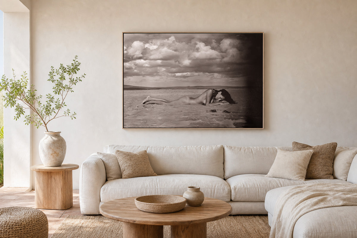 Calm Before the Storm – A0 Framed Canvas