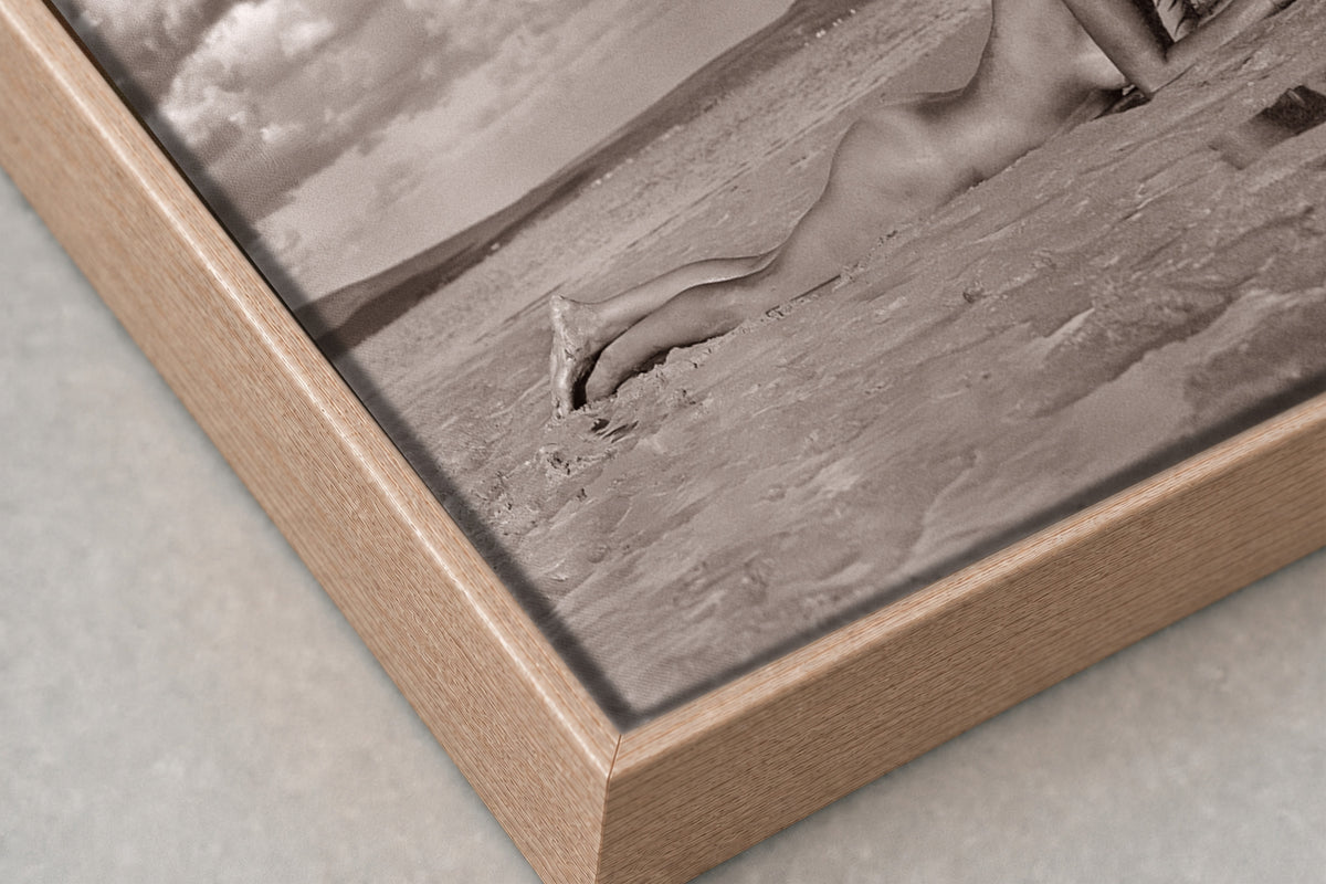 Calm Before the Storm – A0 Framed Canvas
