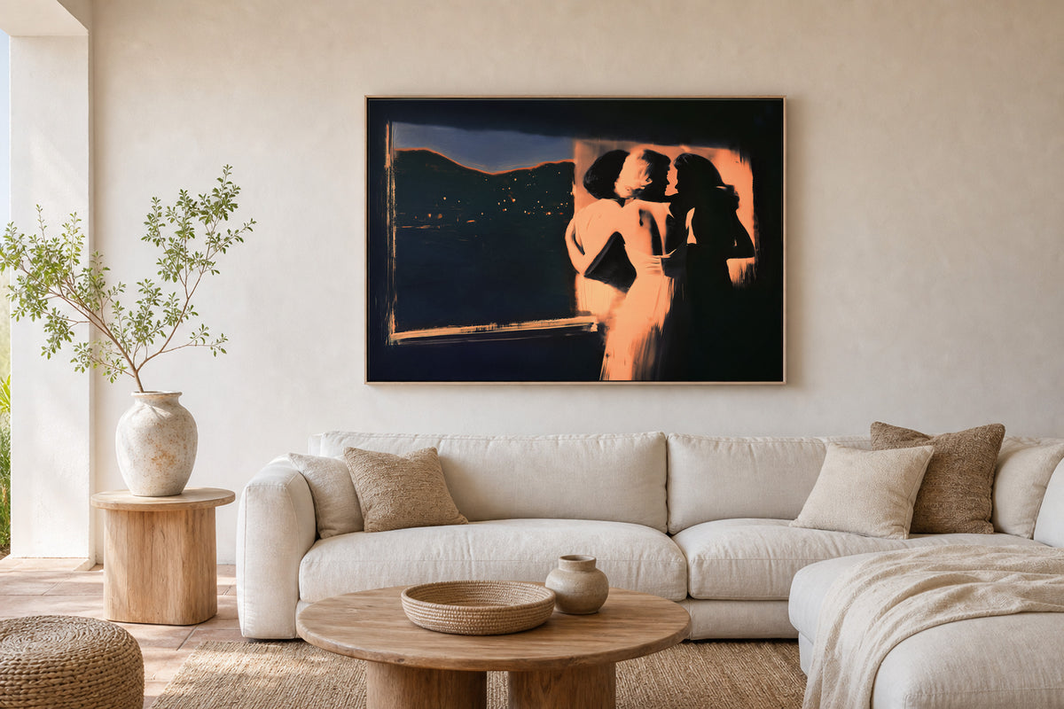Hold the Beloved City – A0 Framed Canvas