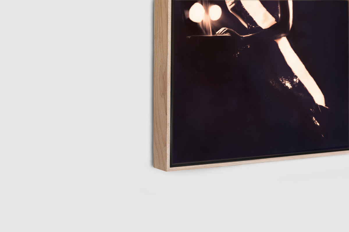 Lipstick & Courage – A0 Framed Canvas