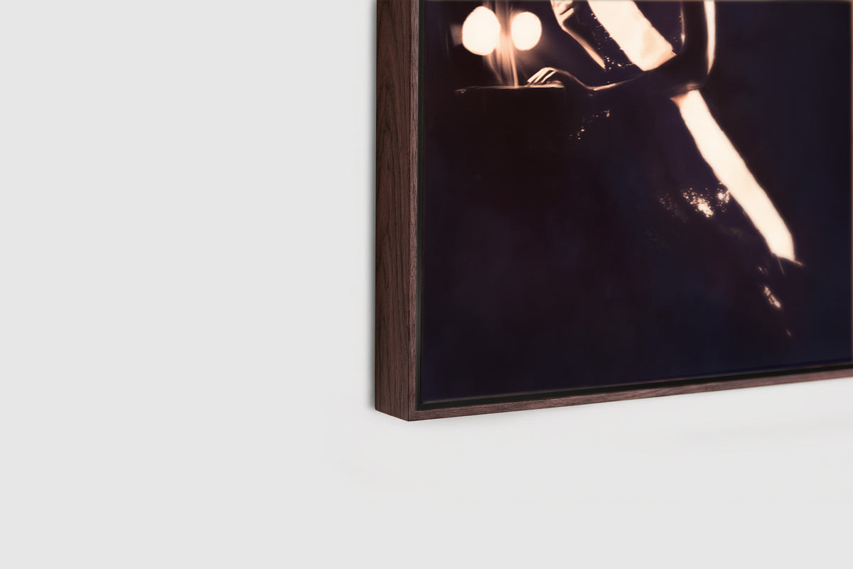 Lipstick & Courage – A0 Framed Canvas