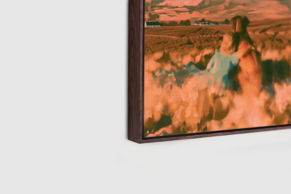 Never Alone – A0 Framed Canvas