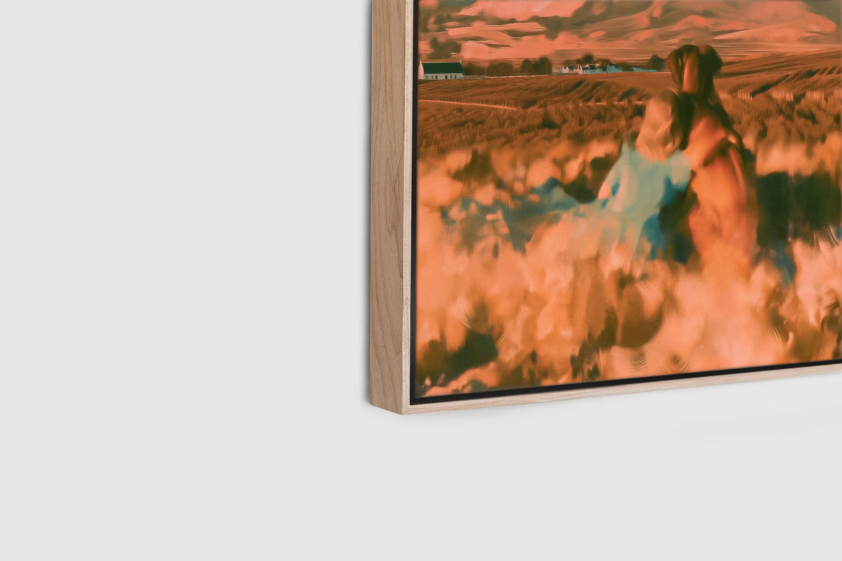 Never Alone – A0 Framed Canvas
