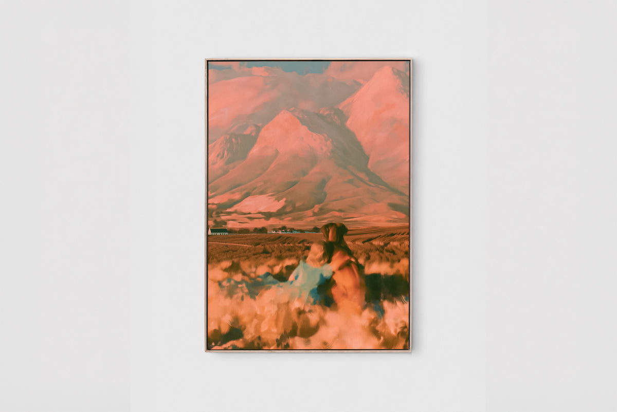 Never Alone – A0 Framed Canvas