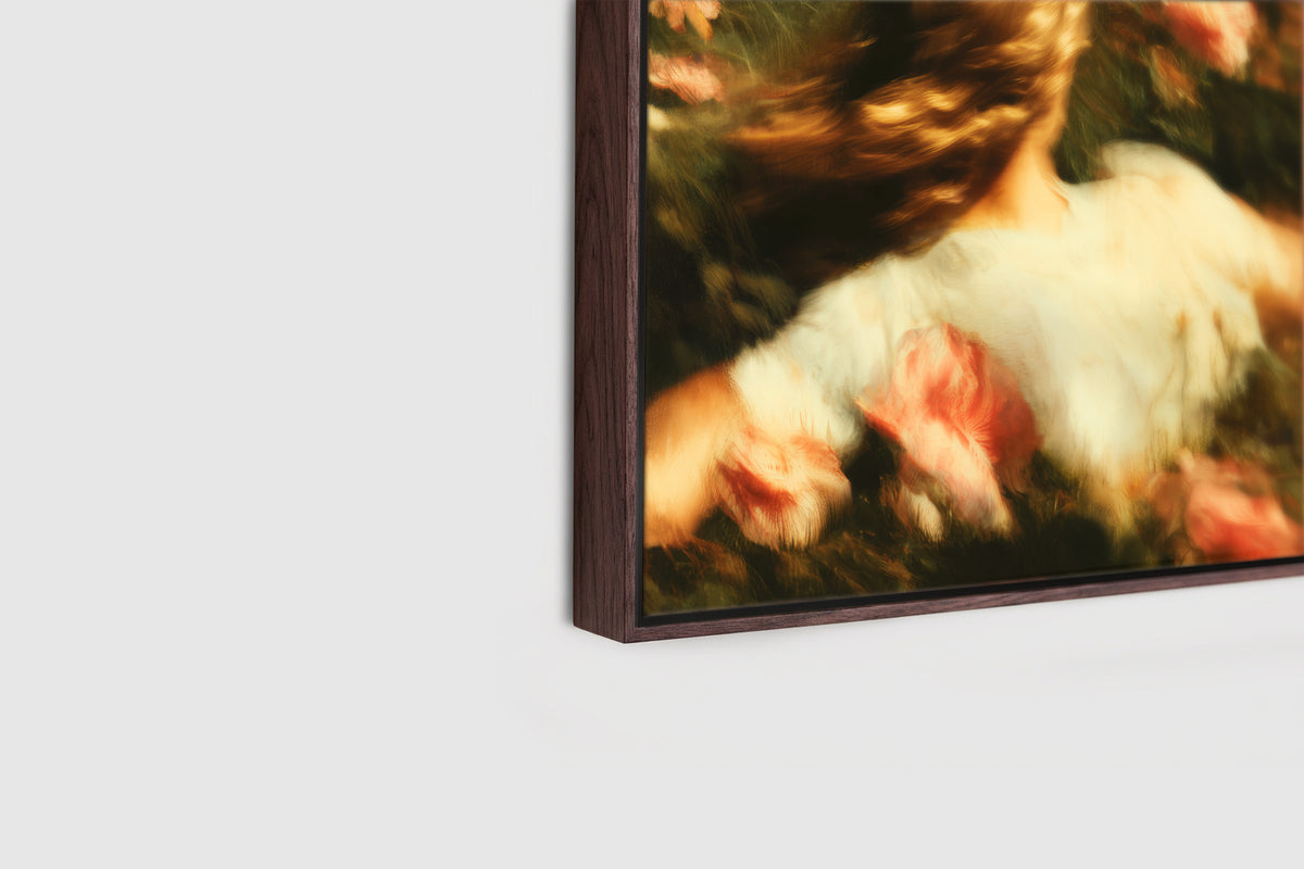 Nostalgia in Bloom I – A0 Framed Canvas