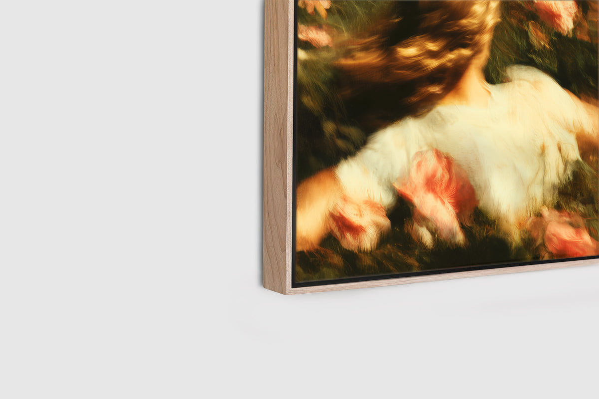 Nostalgia in Bloom I – A0 Framed Canvas