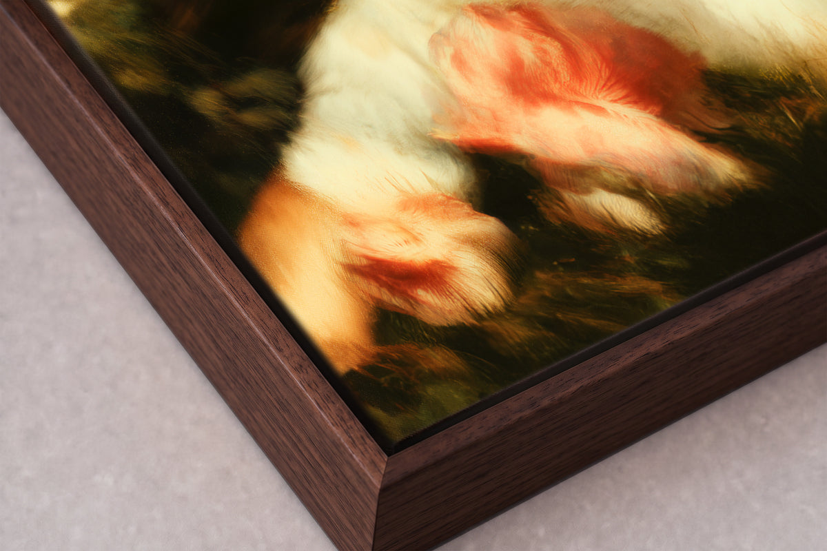 Nostalgia in Bloom I – A0 Framed Canvas