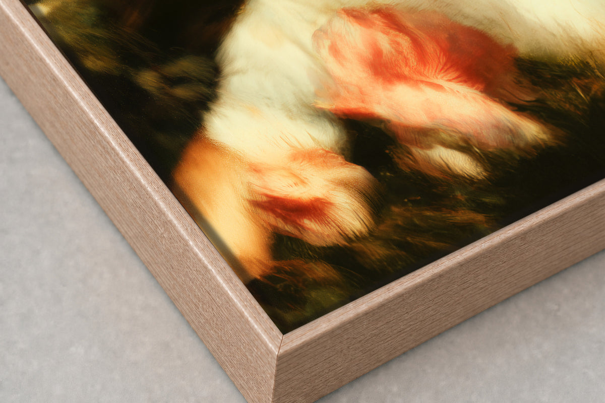 Nostalgia in Bloom I – A0 Framed Canvas