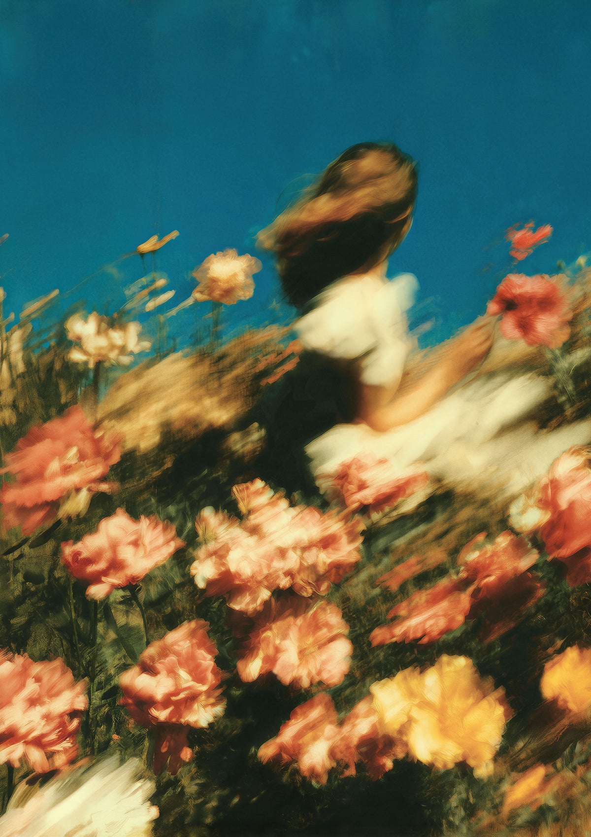 Nostalgia in Bloom II – A0 Framed Canvas