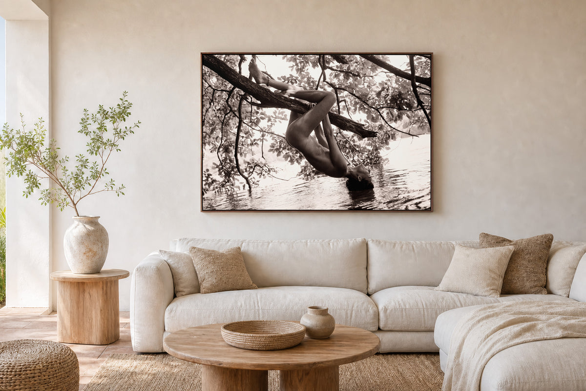 Summer, Suspended – A0 Framed Canvas