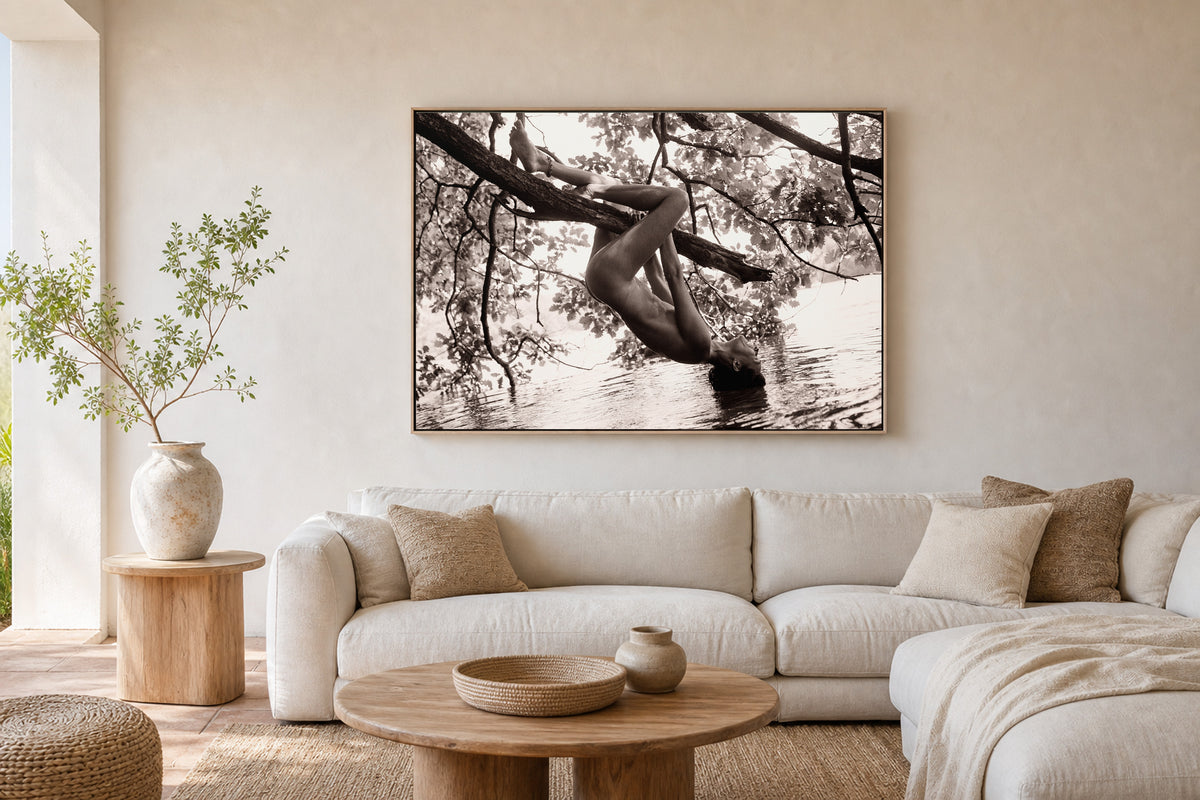 Summer, Suspended – A0 Framed Canvas
