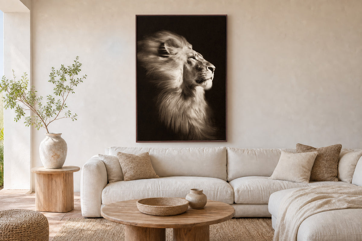 The Sovereign – A0 Framed Canvas