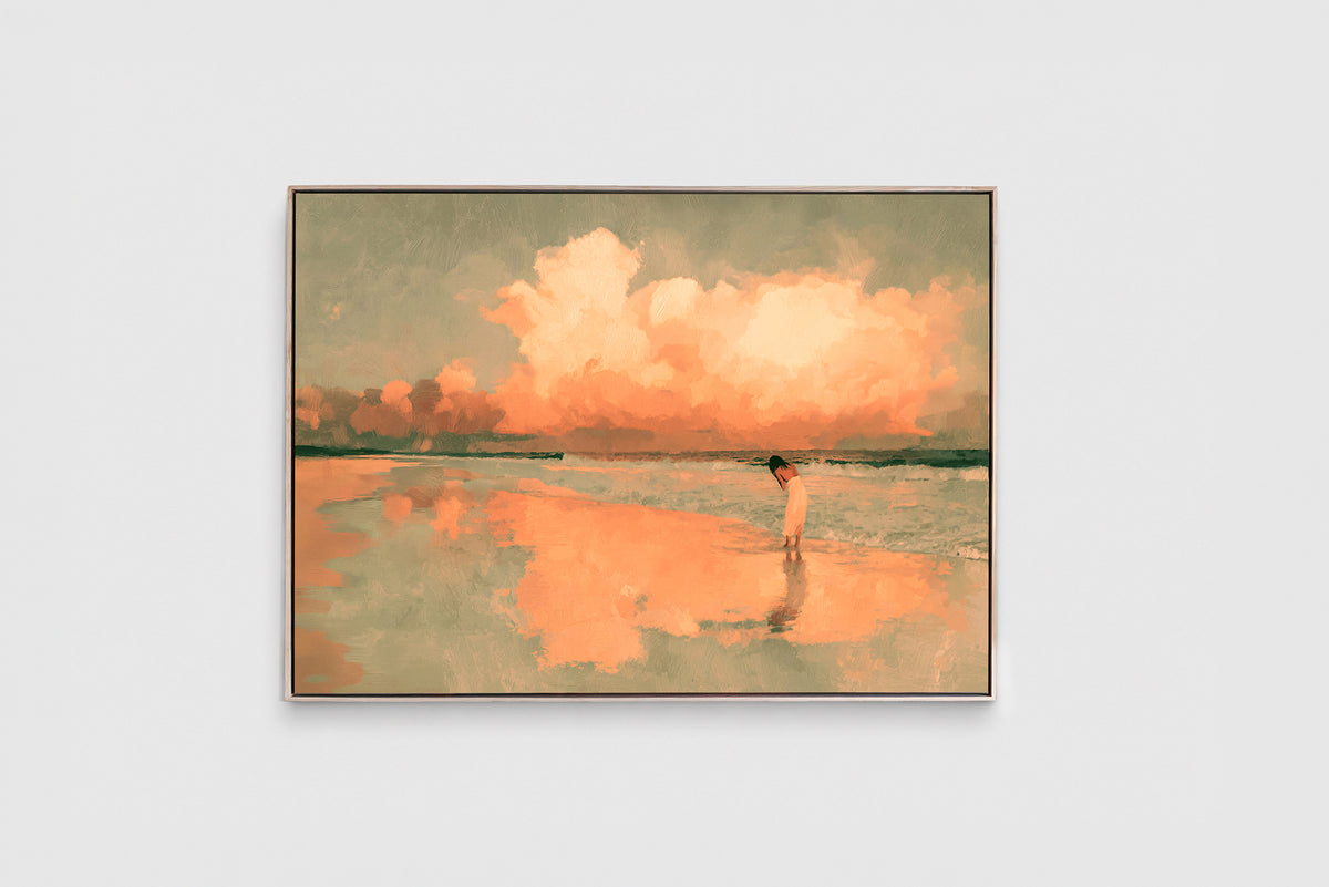 A Saltwater Prayer  – A0 Framed Canvas