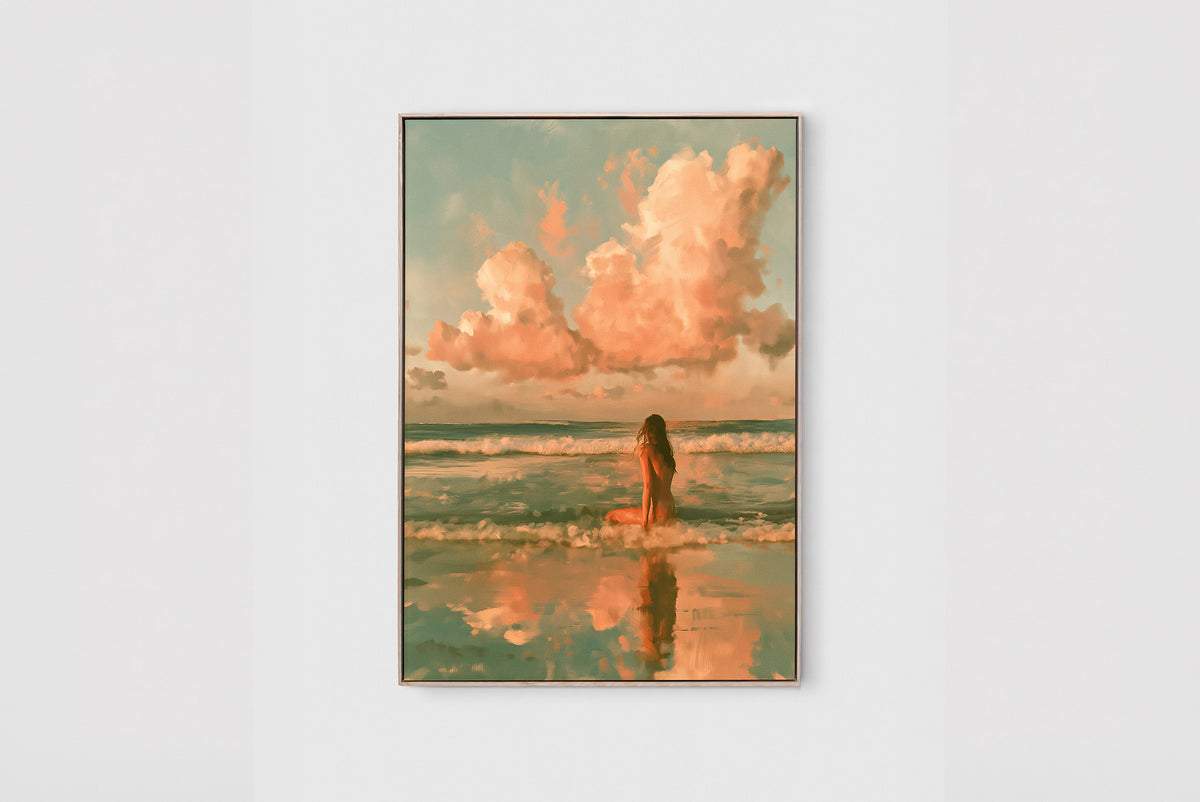 Held by the Tide  – A0 Framed Canvas